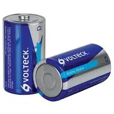 BATERIA ALCALINA "D" (2) 46318 VOLTECK