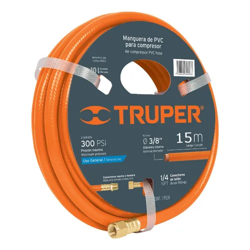 MANGUERA COMPRESOR 3/8"X15MTS 10894 TRUPER