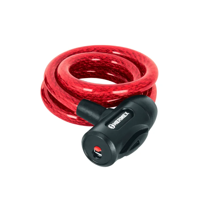 CANDADO P/BICI 3/8"X1MT" 43922 HERMEX 