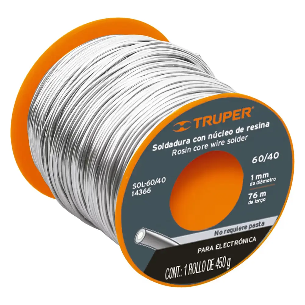 SOLDADURA 60/40 ELECTRONICA 14366 TRUPER