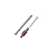 ANCLA 5/16" CON TORNILLOS #10 Y BROCA 5/16" 40160 FIERO