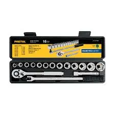 CUBOS 1/2" (17) MM 21174 PRETUL