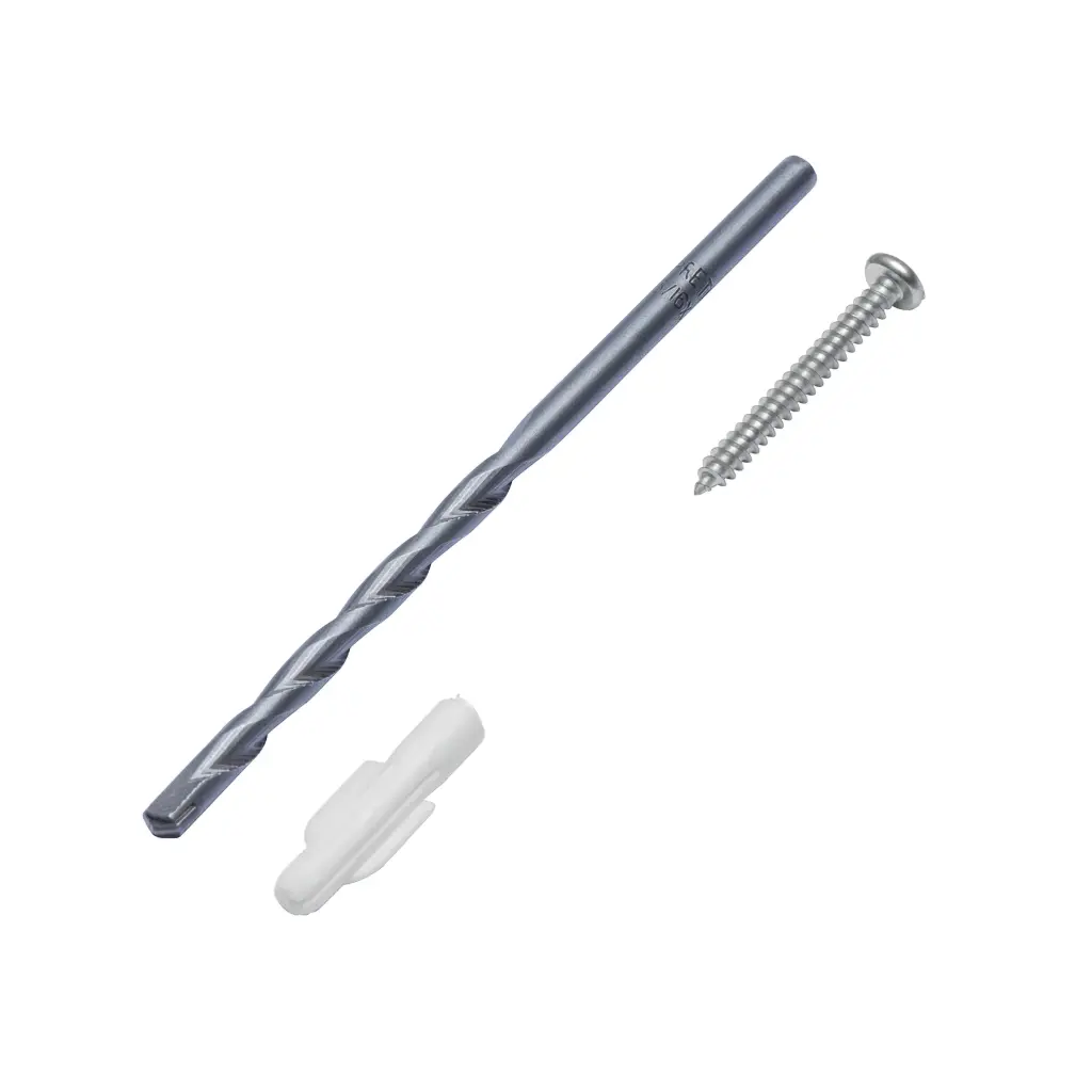 KIT 20 TAQUETES 3/16# CON PIJAS #6 Y 1 BROCA 3/16" 40158 FIERO