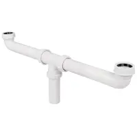 SIFON PLAST DOBLE 1 1/2" 48338 FOSET