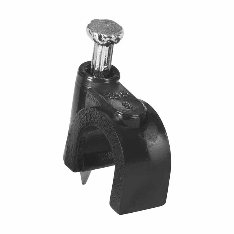 GRAPA PLAST 8MM NEGRO "U" 48281 VOLTECK