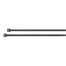 CINCHO PLAS NEGRO 8"X4.5MM (50) 44326 VOLTECK