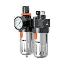 FILTRO Y REGULADOR DE AIRE CON MODULO DE LUBRICACION 19238 TRUPER