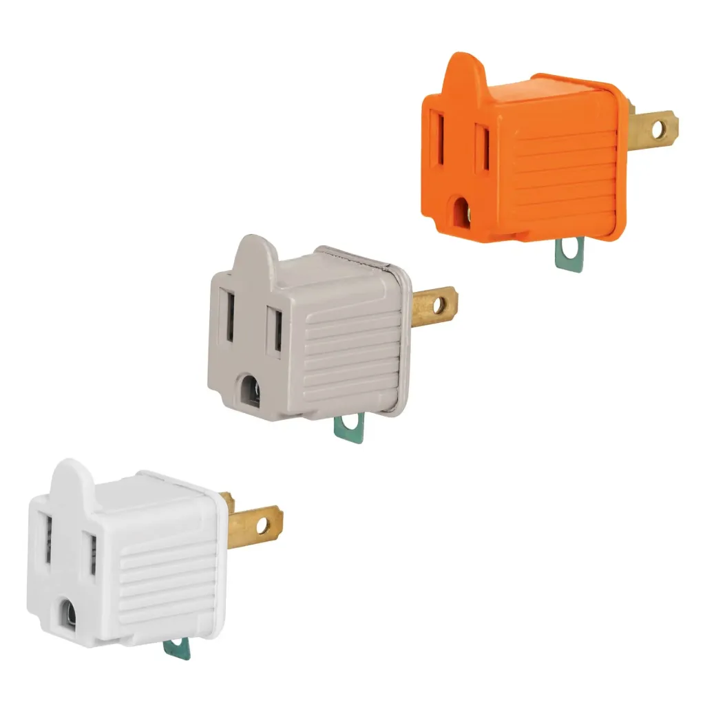 ADAPTADOR POLARIZADO 3-2 BLANCO 46252 VOLTECK