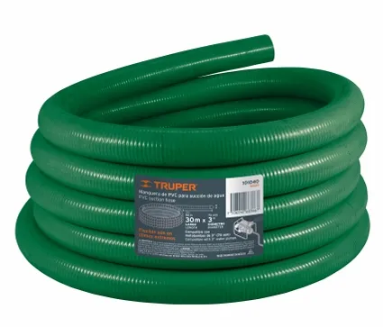 MANGUERA DE SUCCION Y DESCARGA 3" PARA MOTOBOMBA (30MT) 101040 TRUPER