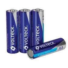 BATERIA ALCALINA AA (4) 46315 VOLTECK