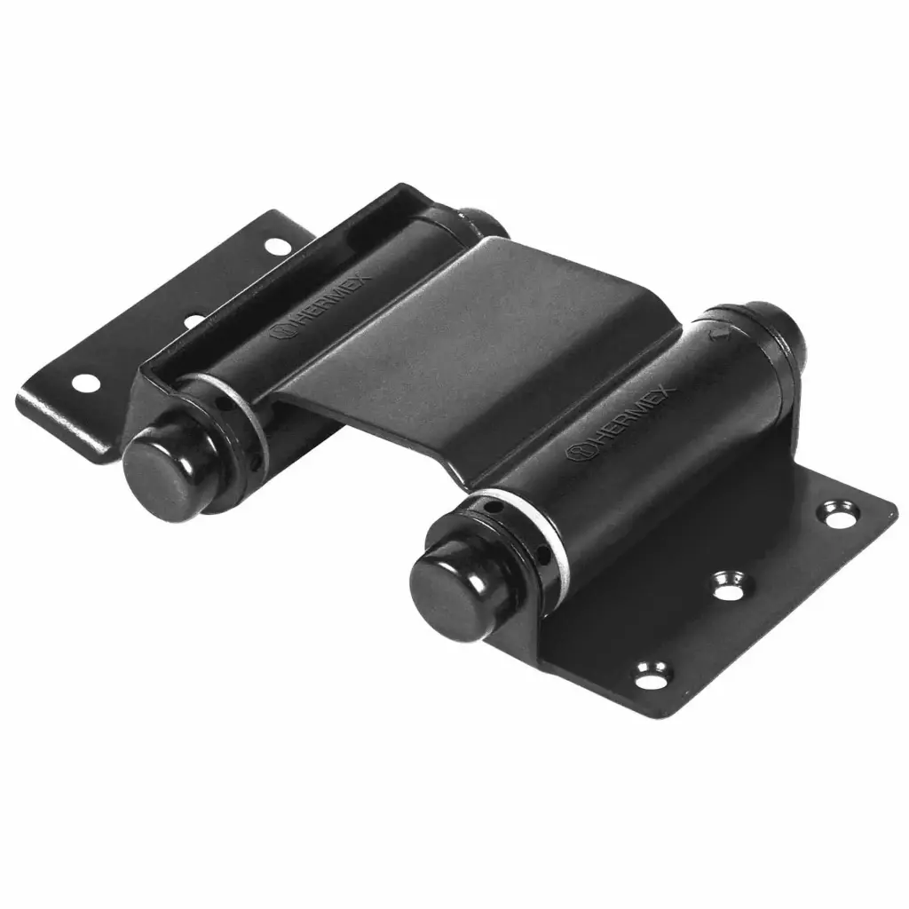 BISAGRA DOBLE ACCION NEGRO 3" (10) 43184 HERMEX
