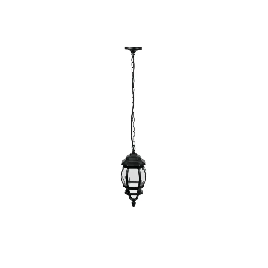 FAROL COLGANTE NEGRO REDONDO S/FOCO  47297 VOLTECK