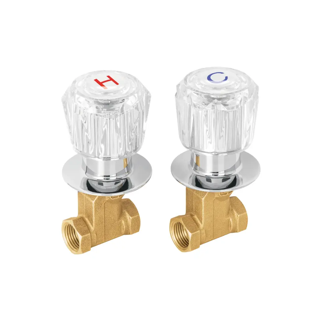 LLAVE P/DUCHA METALICO (2) BASIC 49252 FOSET