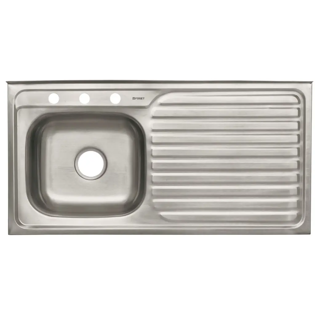 FREGADERO SOBREPONER IZQUIERDO 100X50 47028 FOSET