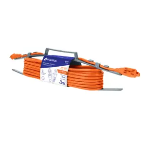 [48046] EXTENSION ELECTRICA USO RUDO 10M 2X16AWG 48046 VOLTECK 