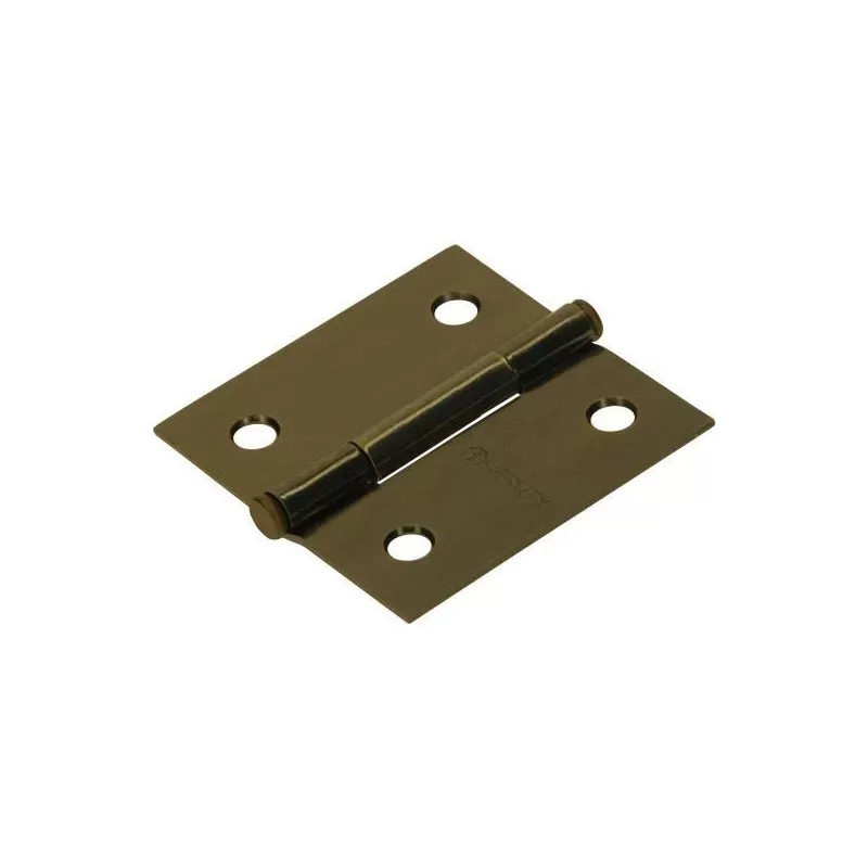 [43253] BISAGRA CUADRADA 4" LATON ANTIGUO 43253 HERMEX