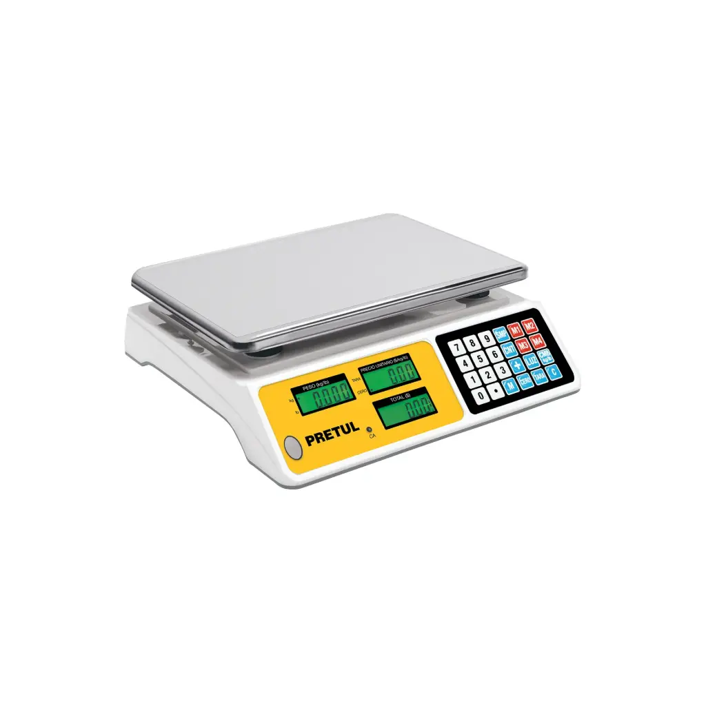 [29966] BASCULA ELECTRONICA MULTIFUNCIONES 40KG 29966 PRETUL