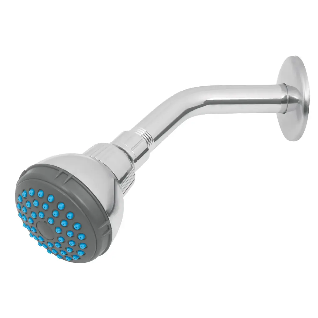 [49246] REGADERA REDONDA 3" BRAZO Y CHAPETON DE ACERO 49246 FOSET