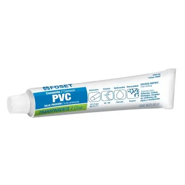 [49560] CEMENTO PARA PVC TRANSPARENTE TUBO 50ML 49560 FOSET