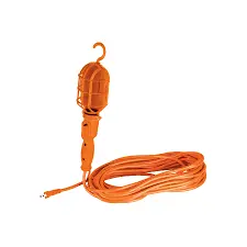 [47260] LAMPARA DE TALLER CON CANASTILLA PLASTICA 14.5M 47260 VOLTECK