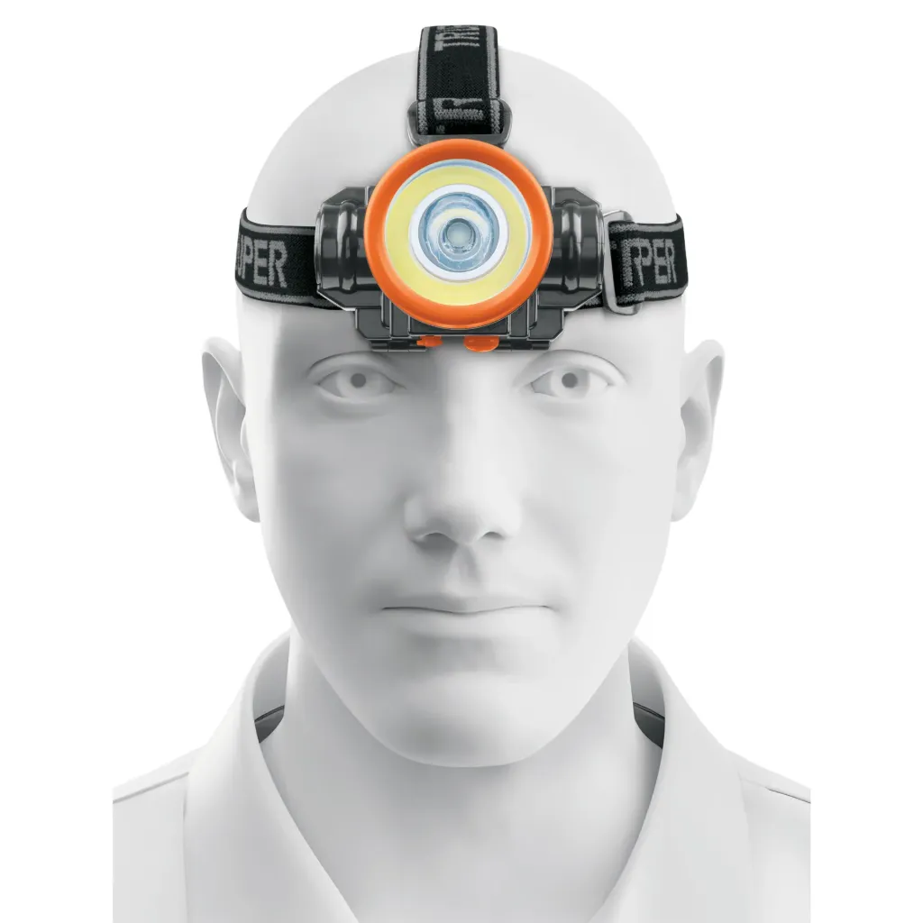 [102150] LINTERNA DE MINERO LED 80LM RECARGABLE 102150 TRUPER