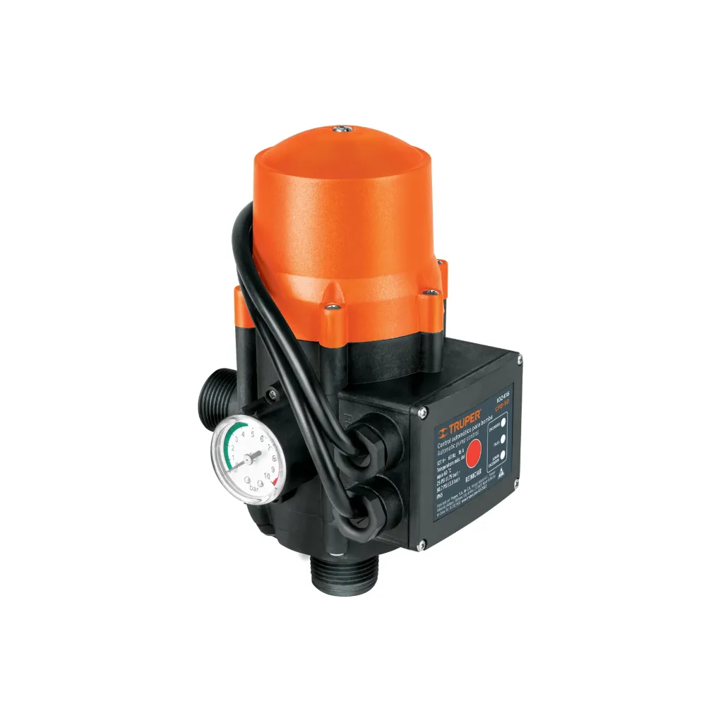 [T102416] CONTROL AUTOMÁTICO DE PRESIÓN DE BOMBAS PARA AGUA 90° 102416 TRUPER