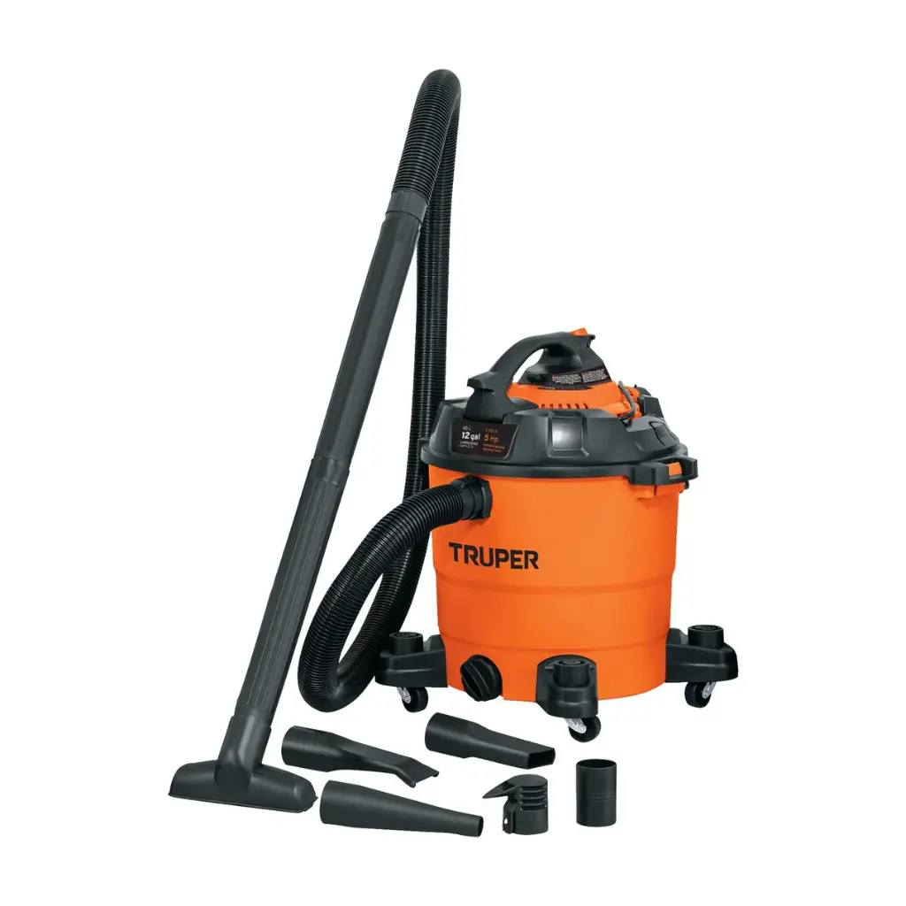 [RI00167] ASPIRADORA 12GLN (45LTS) 5HP 12093 TRUPER