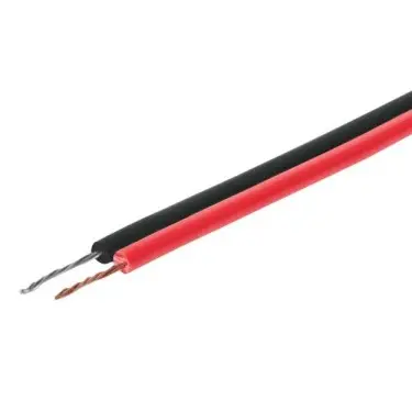 [RI00375] CABLE DUPLEX NEGRO/ROJO BOCINA #22 (100M) 46264 VOLTECK