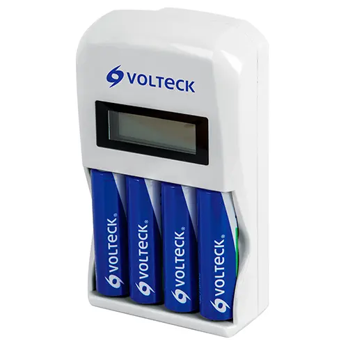 [RI00487] CARGADOR P/BATERIA AA/AAA 46046 VOLTECK