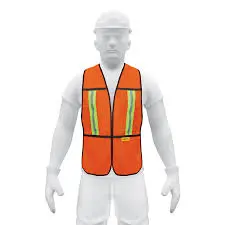 [RI00539] CHALECO NARANJA C/CINTA REFLECTIVA 21025 PRETUL