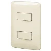 [RI01913] SWITCH DOBLE INT MARFIL 48663 VOLTECK