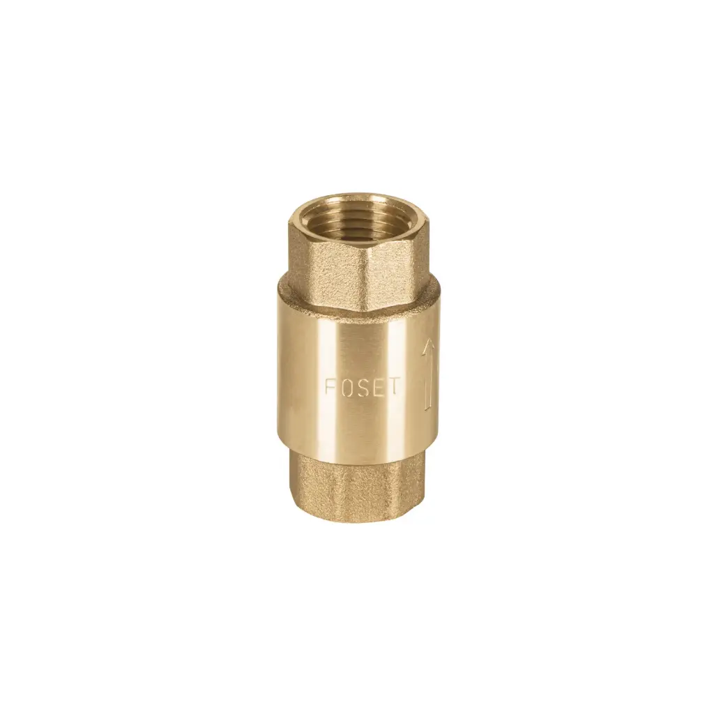 [RI02335] VALVULA DE RETENCION DE LATON 1-1/2" 49069  FOSET