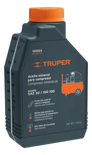 [102533] ACEITE P/COMPRESOR, 946ML (32OZ), 102533 TRUPER