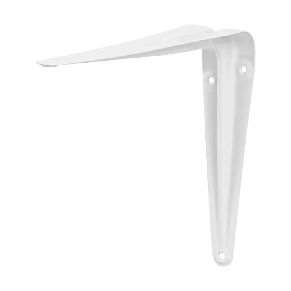 [44006] ESCUADRA BLANCA DE ACERO PARA REPISA 6X8 44006 FIERO
